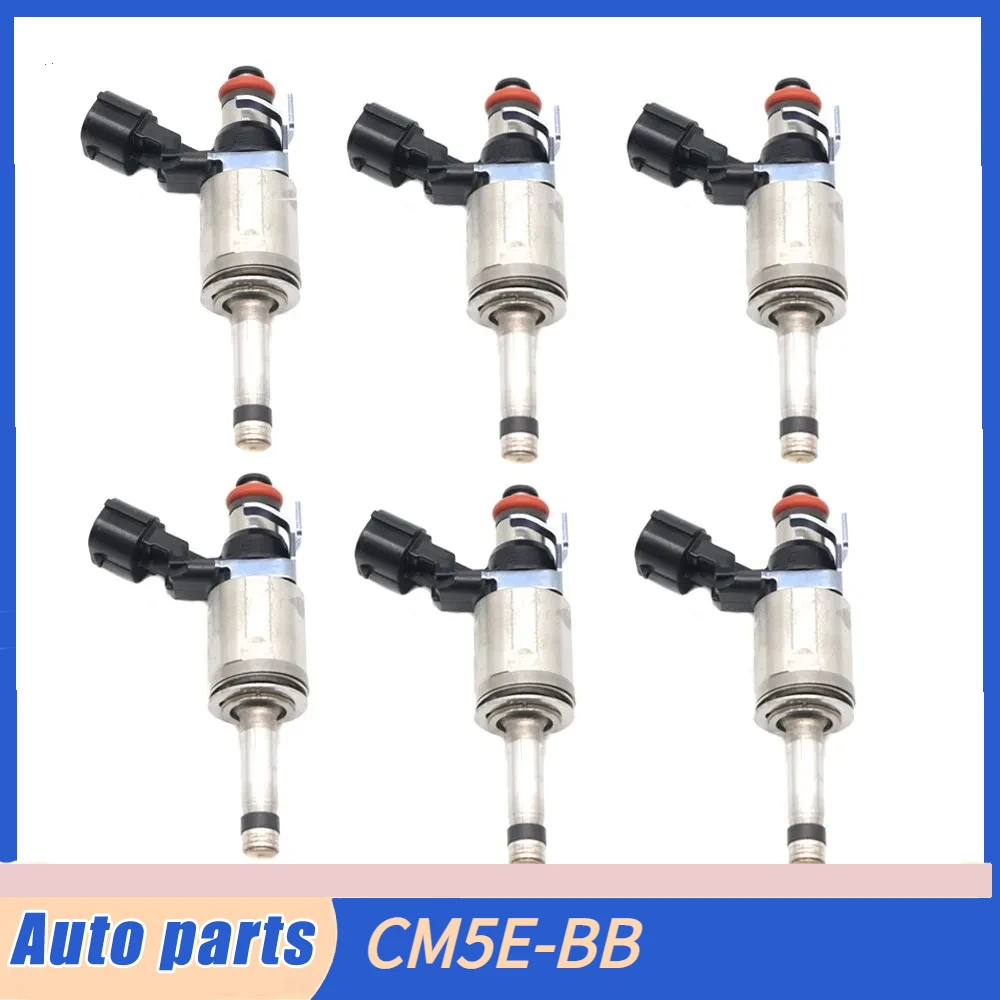 Auto-Kraftstoffeinspritzdüse 4/6 Stück CM5E-BB CM5EBB für Ford Focus 2012-2016 2.0L L4 EcoBoost GDI 2012-2015 Kraftstoffeinspritzventil