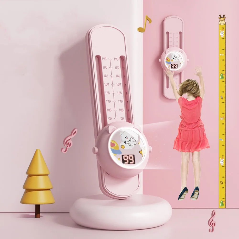 Luminous Interactive Children's Jump Trainer LED Display Built-in Voice Prompts Height Touch Device Adjustable