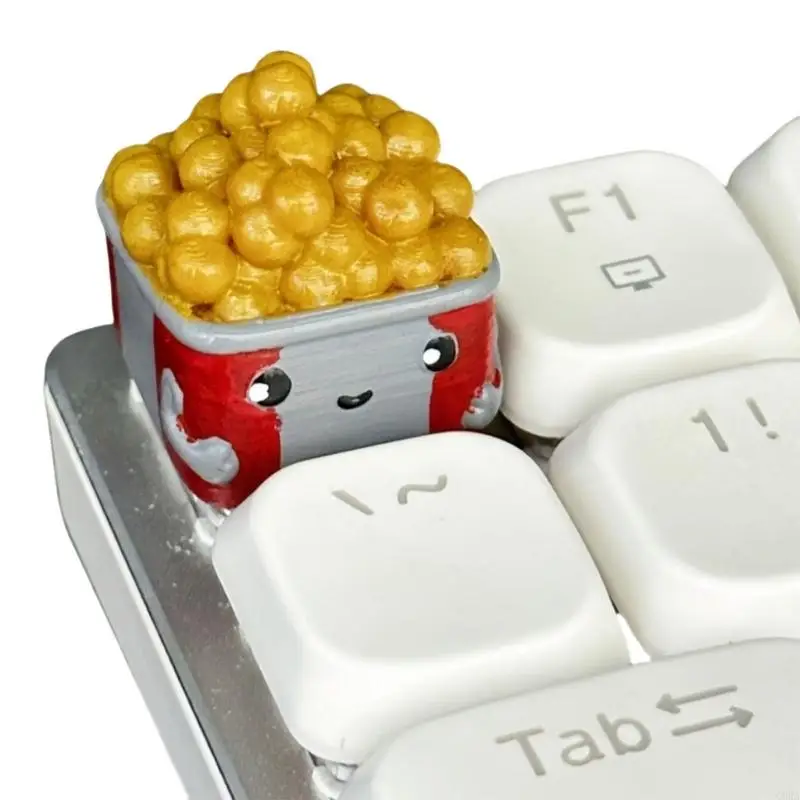 CORA Handmade 3d Printed Resin Keycaps With Realistic Fast Pattern For Mechanical Keyboards Lightweighted and Durability