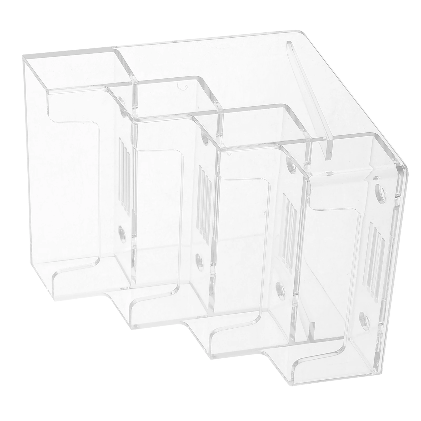 

Transparent 3 Business Card Holder Business Card Holder Organizer Desk Organizer Name Cards Display Stand Office Use Compact