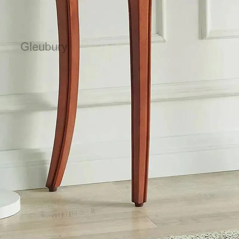 European Vintage Console Table Luxury Beauty Modern Simple Console Table Entrance Hall Living Room Tavolo Salotto Furniture image 4