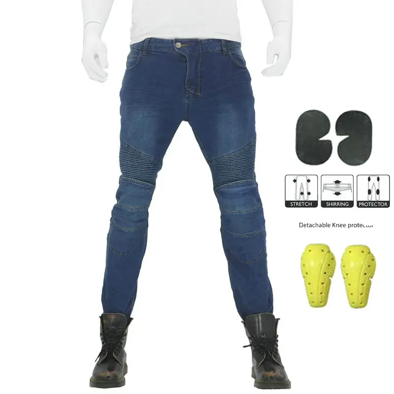 

Motorcycle Pants Men Moto Jeans Protective Gear Riding Touring Motorbike Trousers Motocross Pants Pantalon Moto Pants