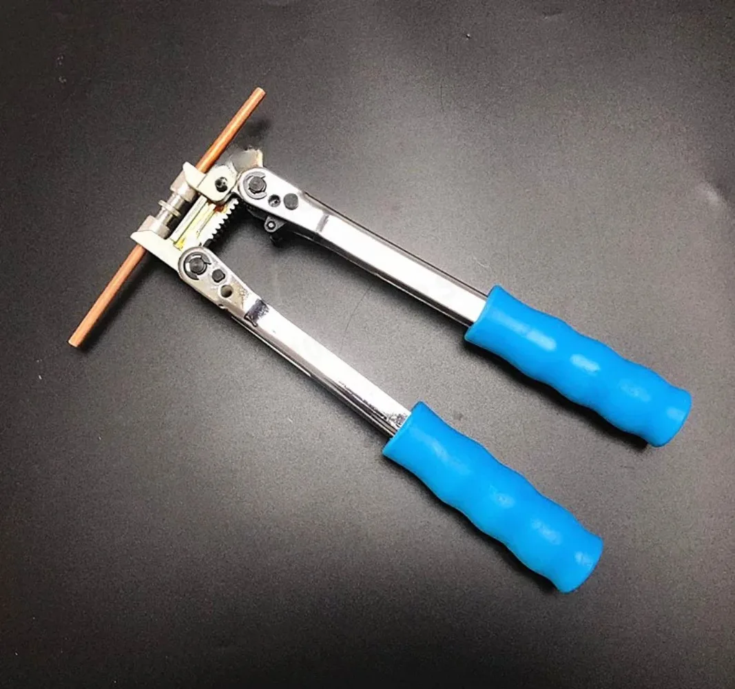 Crimping plier refrigerator cabinet refrigeration repair no welding tool quick connect composite ring manual plier
