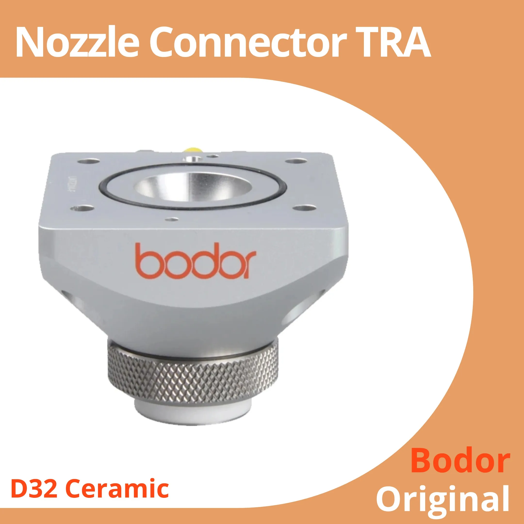 Header Bodor Original TRA LMT2301-F Fiber Laser Nozzle Connector GN3-0705-701-003F For Bodor D32 Ceramic Spare Parts