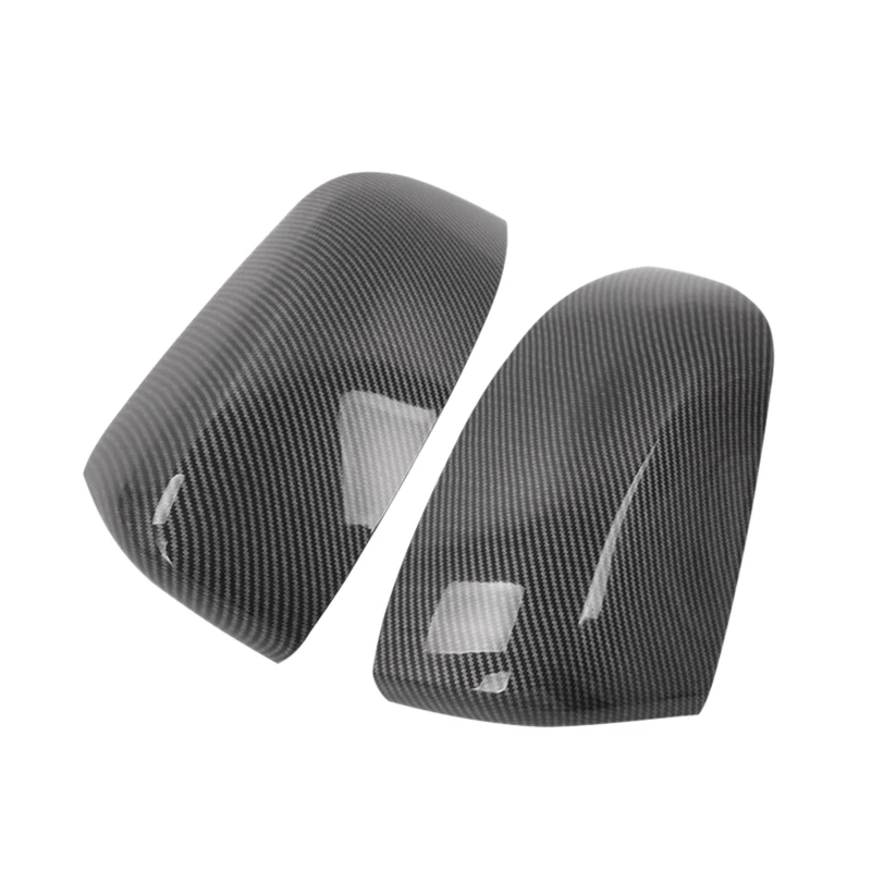 Carbon Fiber Rear View Mirror Housing Cover Cap -Side Door Mirror Cover for Ford Ranger / Everest 2012-2021