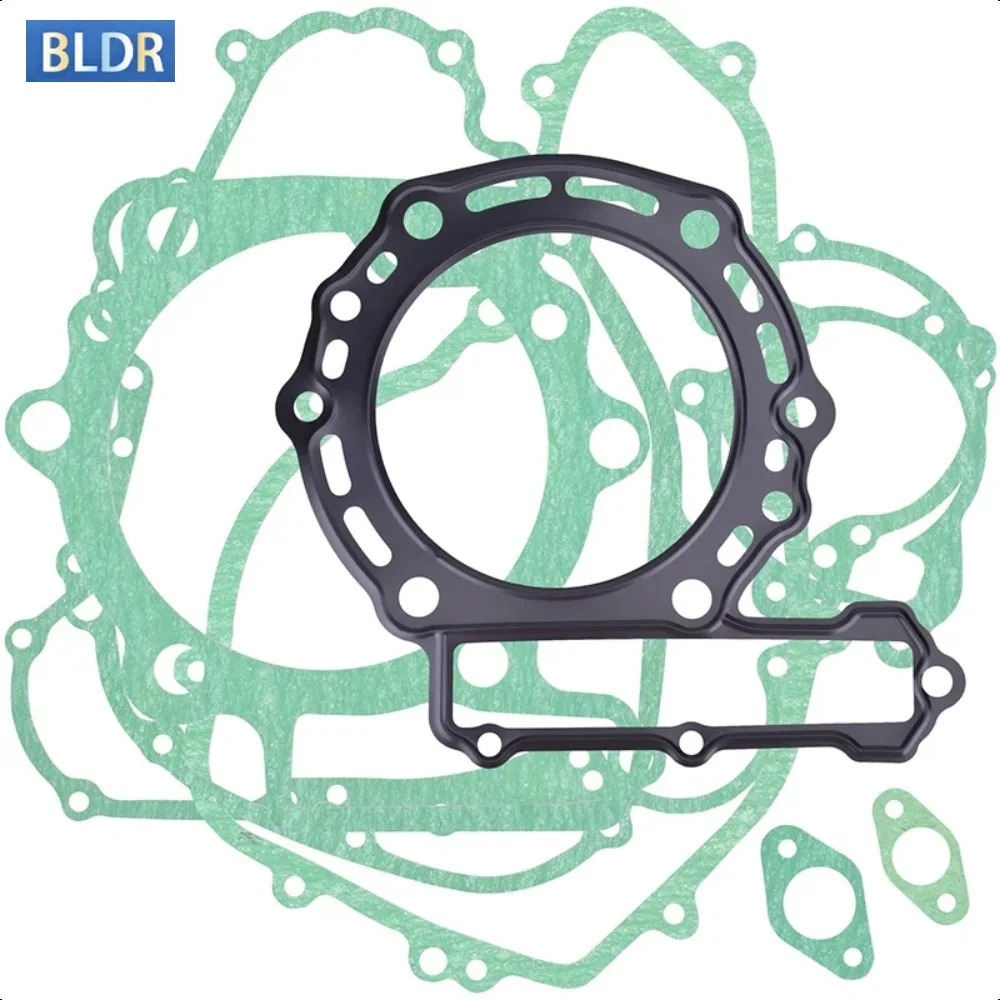 650cc Motorcycle Complete Full Cylinder Head Overhaul Gasket Mat Pad Kit for Kawasaki KLR650 KLR 650 Adventure KLR650 Traveler