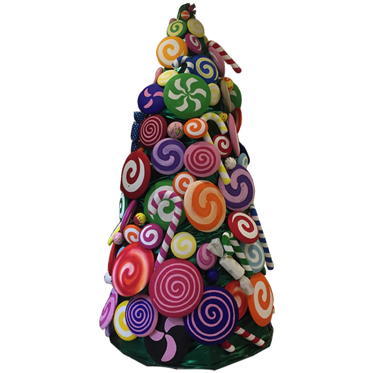 Ambient Props Large Candy Christmas Tree Scene Arrangement