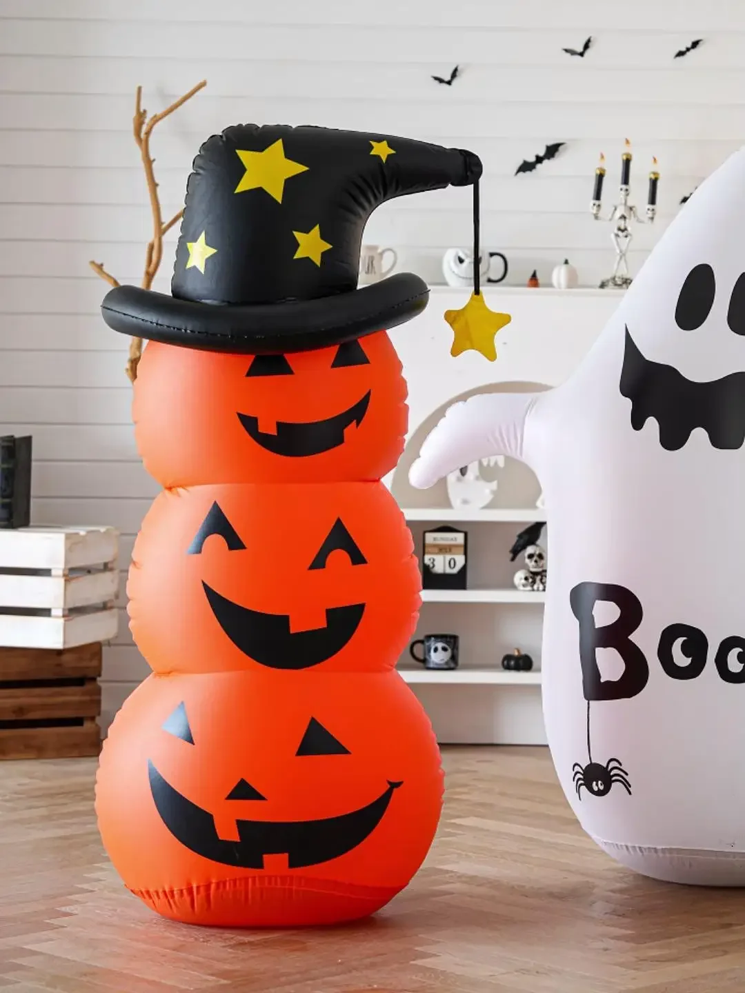 

Halloween decorations, props, scene layout, ornaments, haunted houses, outdoor decoration, inflatable pumpkin ghost models