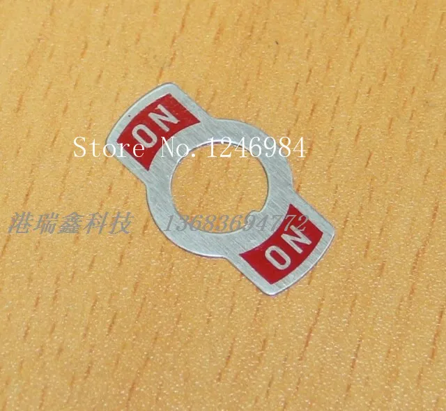 [SA]Taiwan Deli Wei Dailywell large toggle switches T-12BS supporting nameplates ON-ON---200pcs/lot