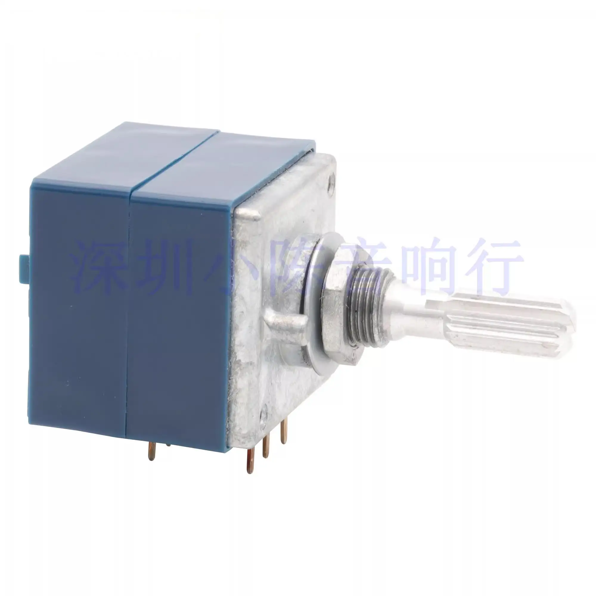 27mm Size Metal Shaft Type RK27 10K 20K 50K 100K 250K 500K dual volume potentiometer