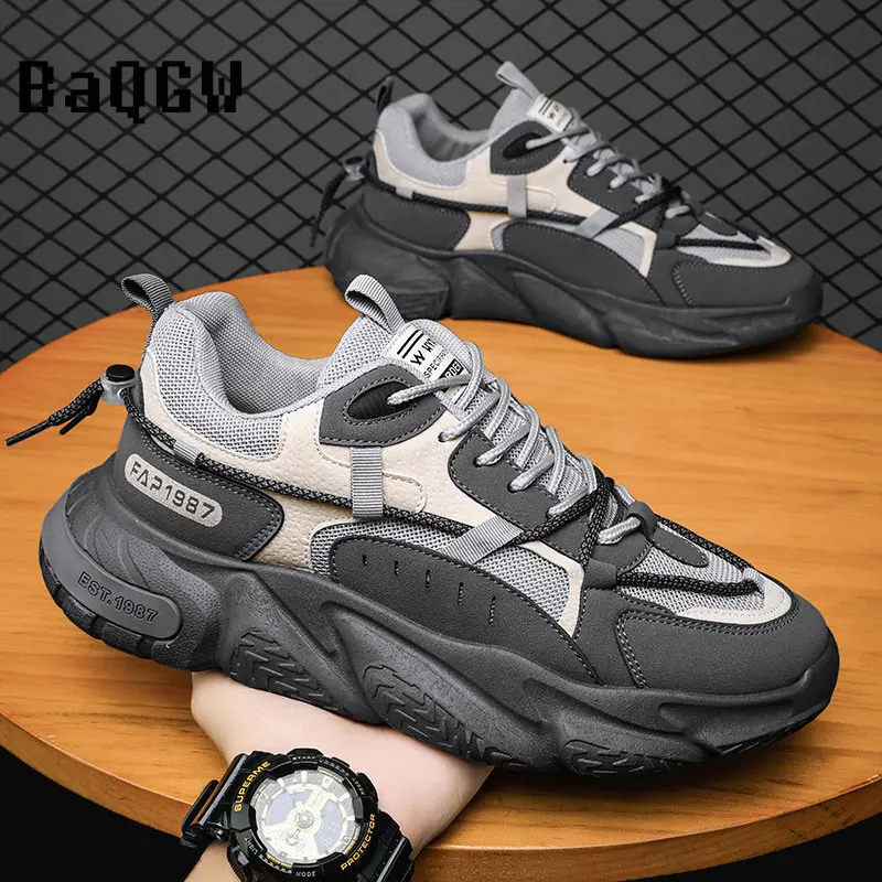 

Sneakers Mens Shoes Sport Mesh Trainers Lightweight Baskets Men Running Shoes Outdoor Athletic Shoes Men Tenis Masculino