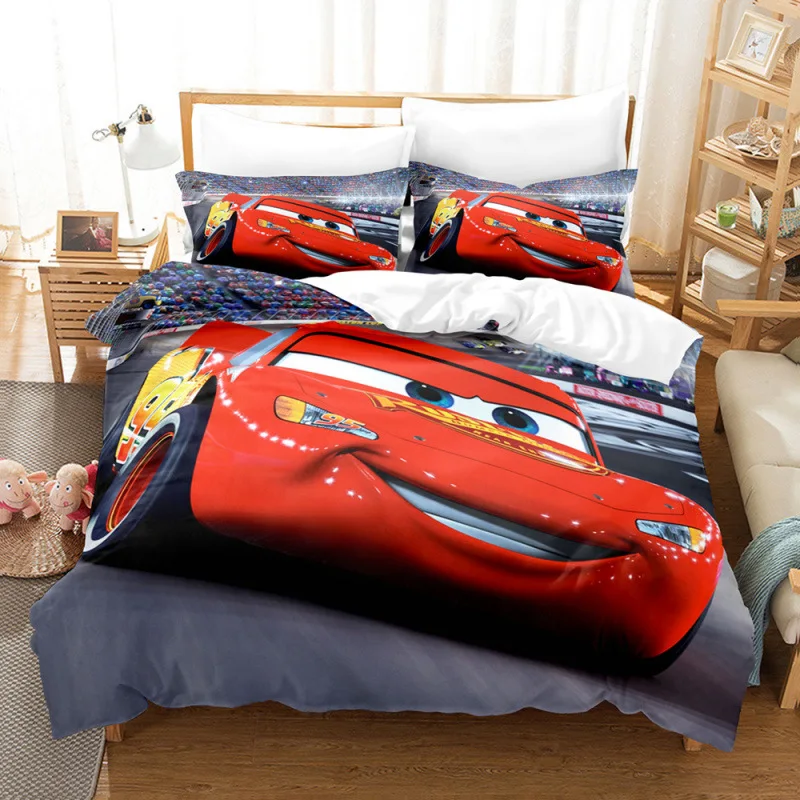 

Hot Disney Cartoon Cars Bedding Sets Exquisite Bed Supplies Set Duvet Cover Bed Comforter Set Bedding Set Luxury Birthday Gift