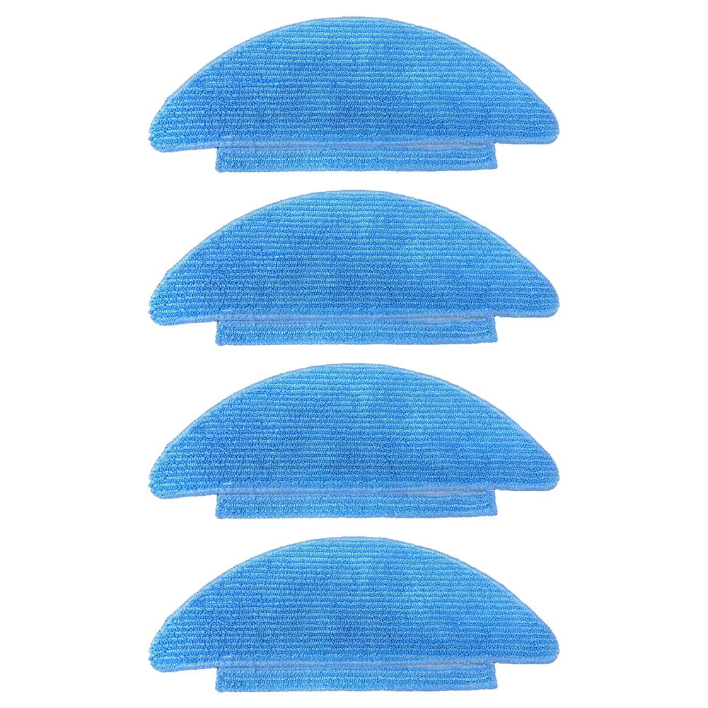 4/10 Pack Mop Cloth For Conga 7490 Eternal Robot Vacuum Cleaner Dry And Wet Usage Mop Cloths Pad Floor Cleaning