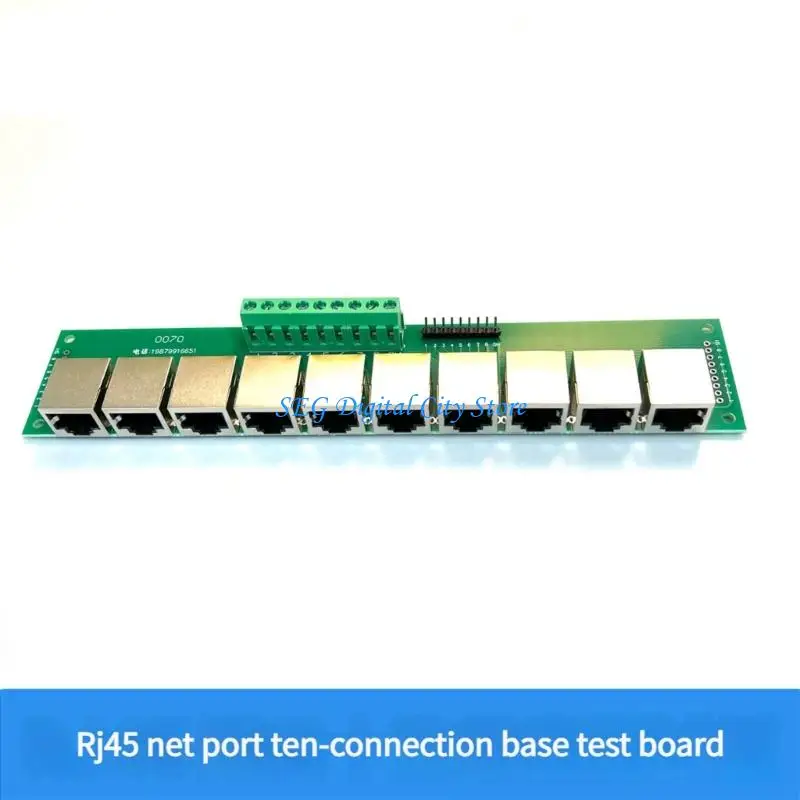 

U75B 10 Port RJ45 Терминалы блокируют многофункциональную плату тестирования для подключения к устройству Ethernet