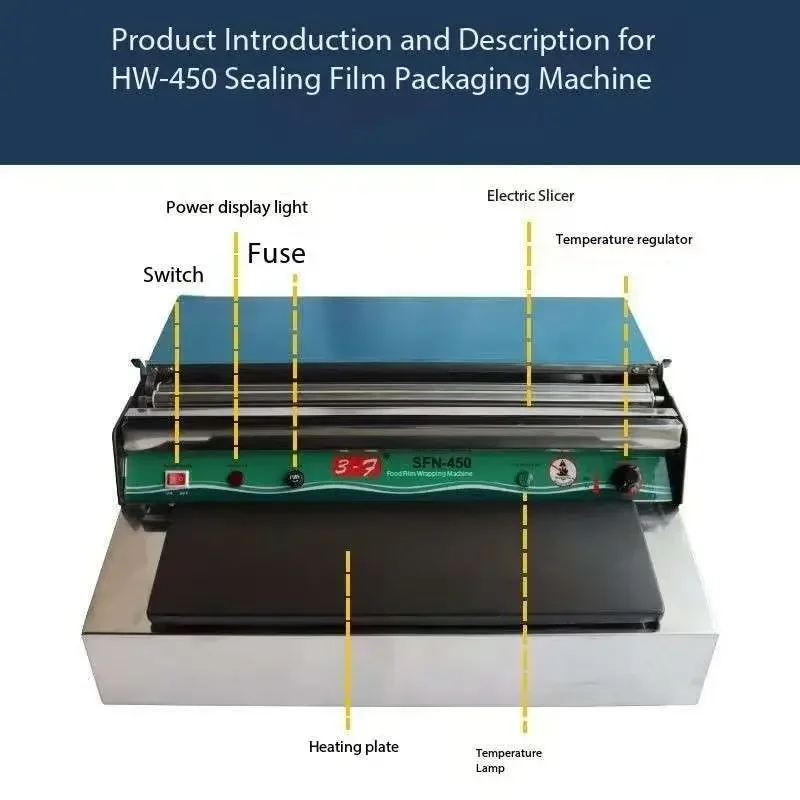 

TLF peace Plastic Wrap Packaging hine for Food, Fruit and Vegetable Packaging hine