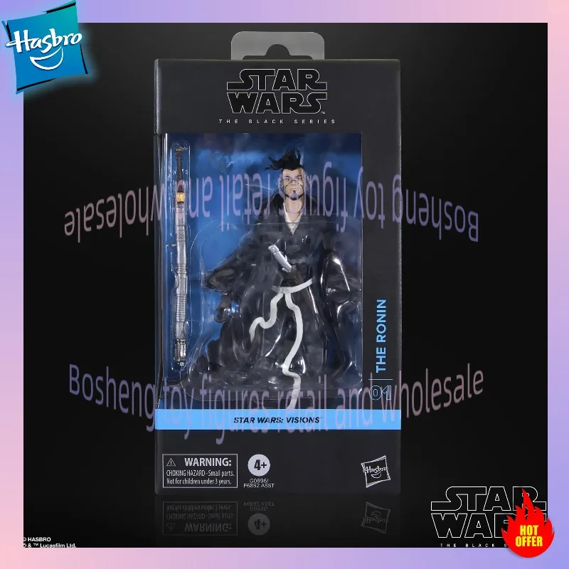 

In-Stock Original NEW Hasbro STAR WARS The Black Series The Ronin 15cm Nice Action Movie Figure Collectible Model Ornament Toys