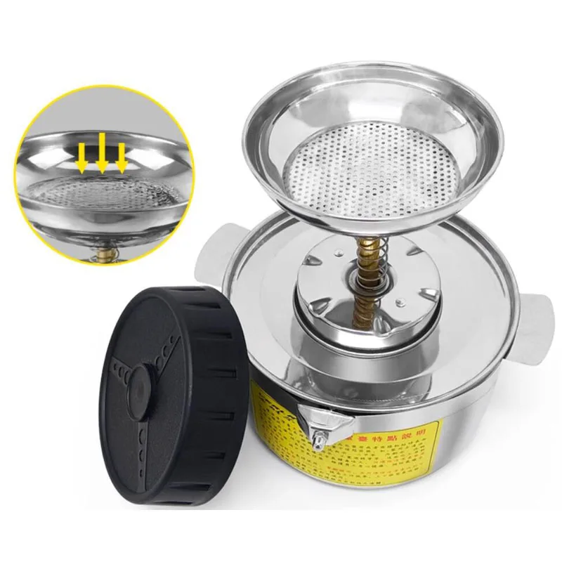 2L stainless steel liquid dispenser with alcohol bottle JAT-888