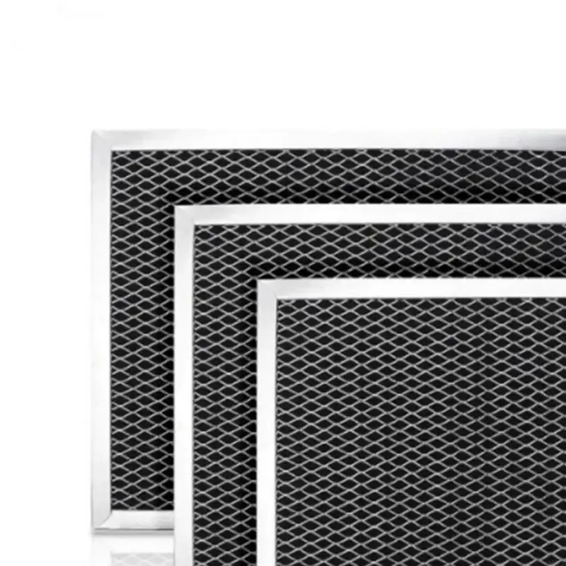 Pacote m6cb 4 capuz graxa filtro reposição filtro malha para ventilador exaustão