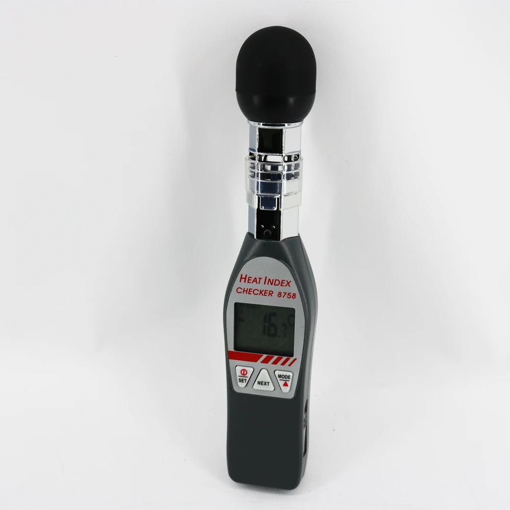 AZ8758 Handheld Thermometer and Hygrometer WBGT Heatstroke Prevention Device Heat Stroke Prevention Meter