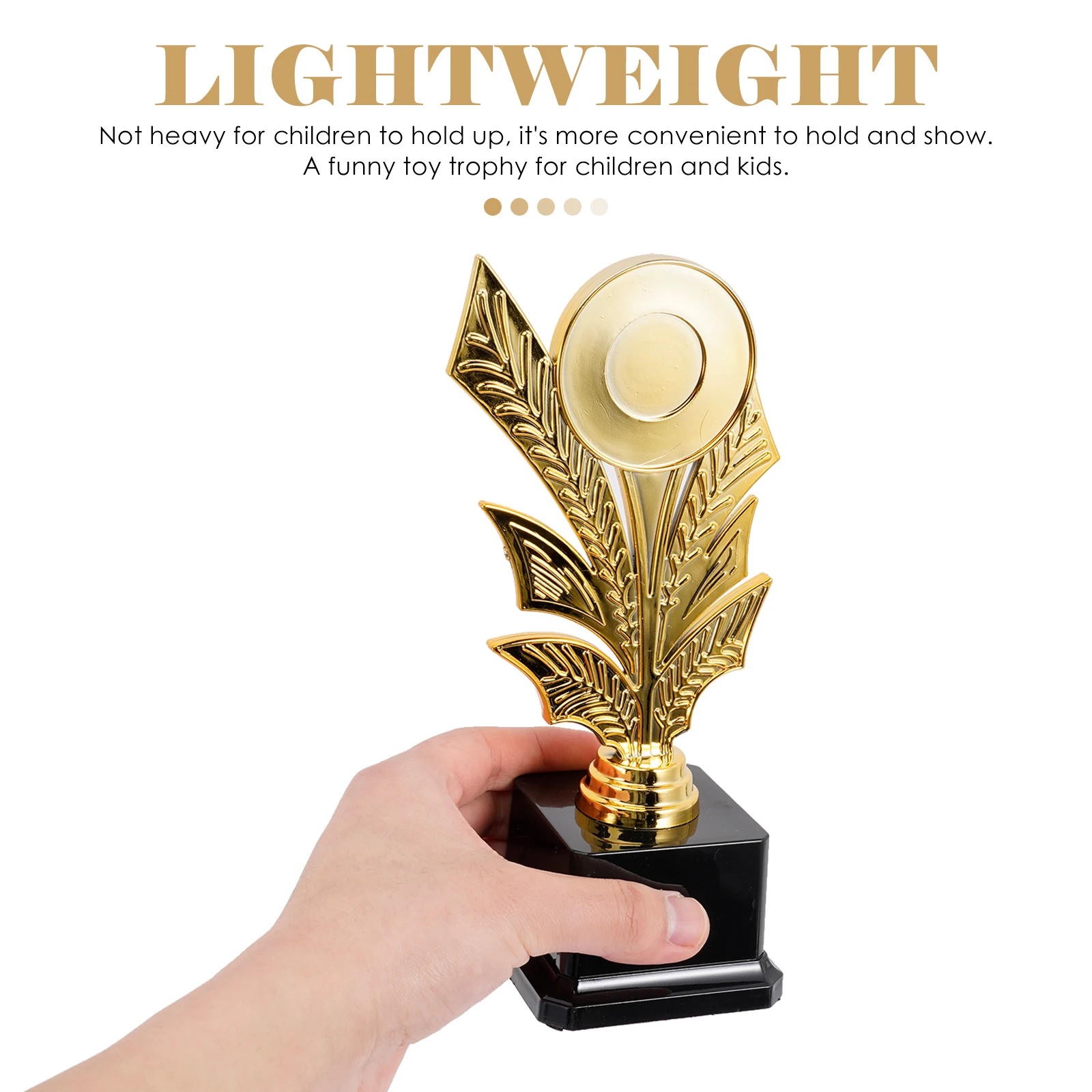 

Trophy Plastic Award Sports Day Large Cup Metal Golden Trophies Individual Child