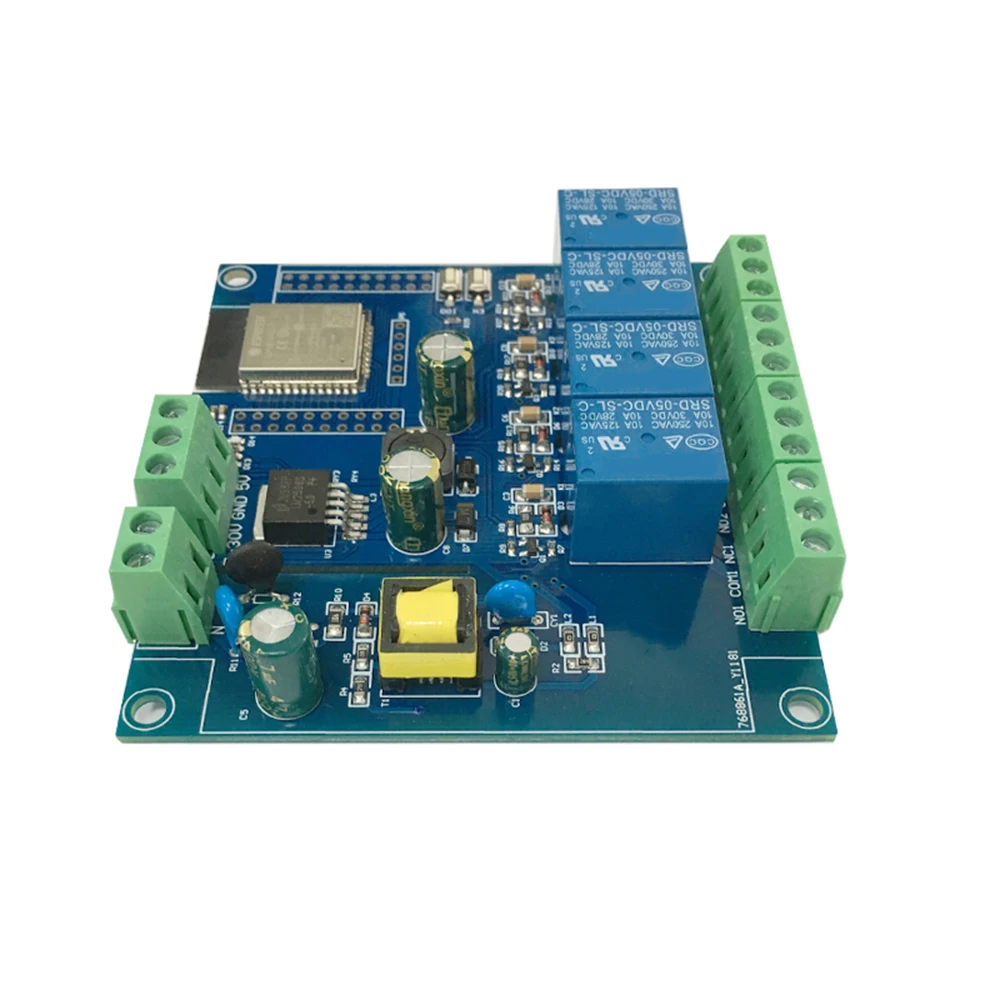 AC/DC ESP32 WIFI Bluetooth BLE 4 Chiều Module Relay ESP32-WROOM Ban Phát Triển Module