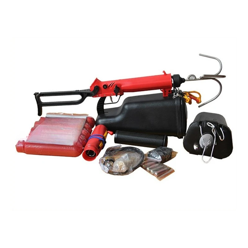 

Korean-style life-saving thrower portable water rescue rope thrower manufacturer wholesale fire and flood control rope launcher
