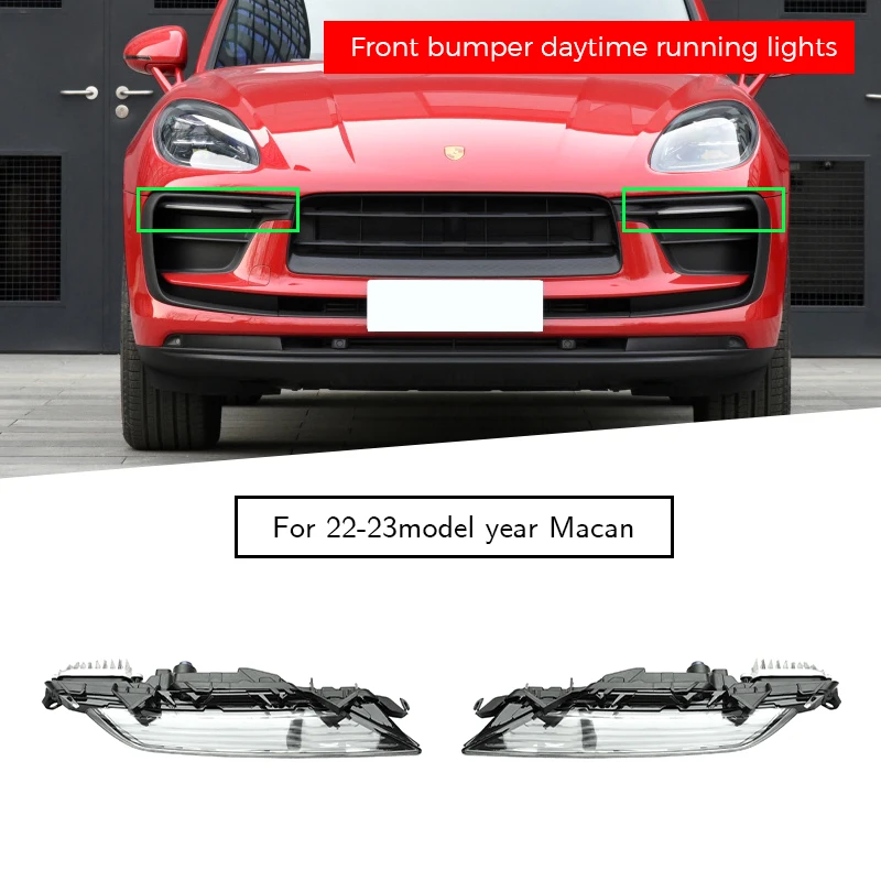 95B953041B 95B953042B front  bumper daytime running light for porsche macan 95B.3