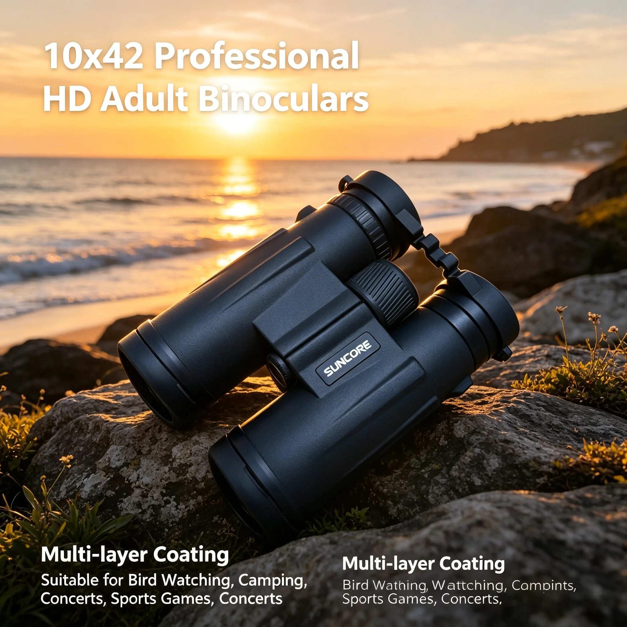 

Бинокль 10×42 XZ, подходит для наблюдения за птицами, охоты, концертов, театра, оперы, путешествий и осмотра достопримечательностей.