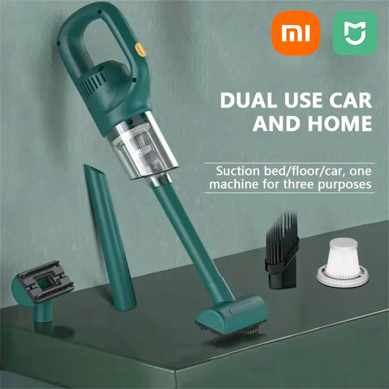 Xiaomi aspirador de pó portátil sem fio, 50000pa, recarregável, automático, para casa, carro, animal de estimação, mini aspirador de pó ﻿