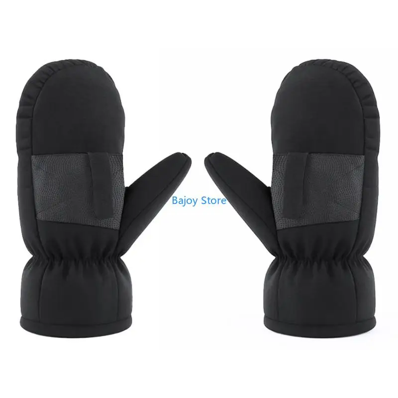 

63HE Практичные варежки для коляски, гибкий браслет, нескользящая ручка, зимний незаменимый аксессуар