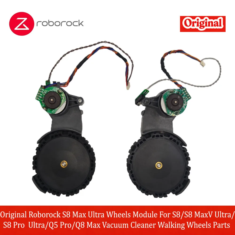 

Модуль колес для робота-пылесоса Roborock S8 Max Ultra, совместимый с S8/S8 MaxV Ultra/S8 Pro Ultra/Q5 Pro/Q8 Max, запасная часть для ходовых колес