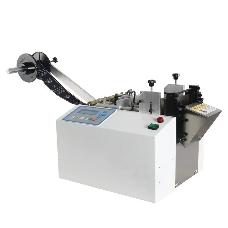 220v Electric DG-100 Series Microcomputer Automatic Corrugated Pipe Cutting Machine Silicon Rubber Pipe Cutting Machine