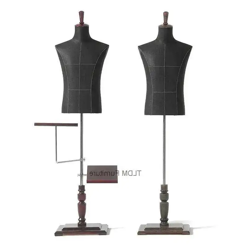 

Suit Store Mannequin Prop Men's Creative Window Display Stand Clothing Half-body Mannequin Garment Sewing Supplies Nordic FYMQ