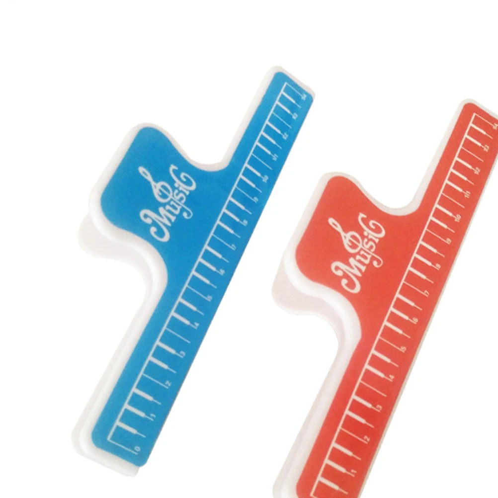 

6 PCS Book Folders Widen Clip Piano Score Clips Clamp Page Holder Child Binder