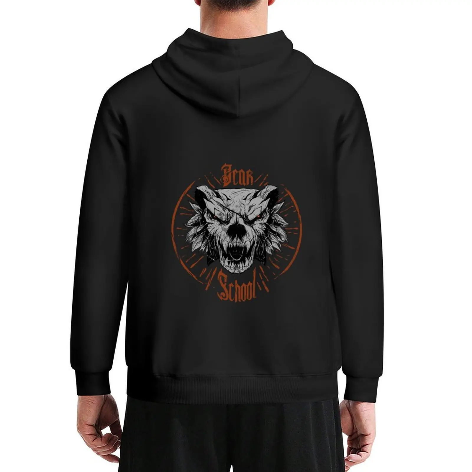 

WITCHER - Bear School Symbol [black] Hoodie anime clothes japanese style men's coat aesthetic clothing new hooded tee