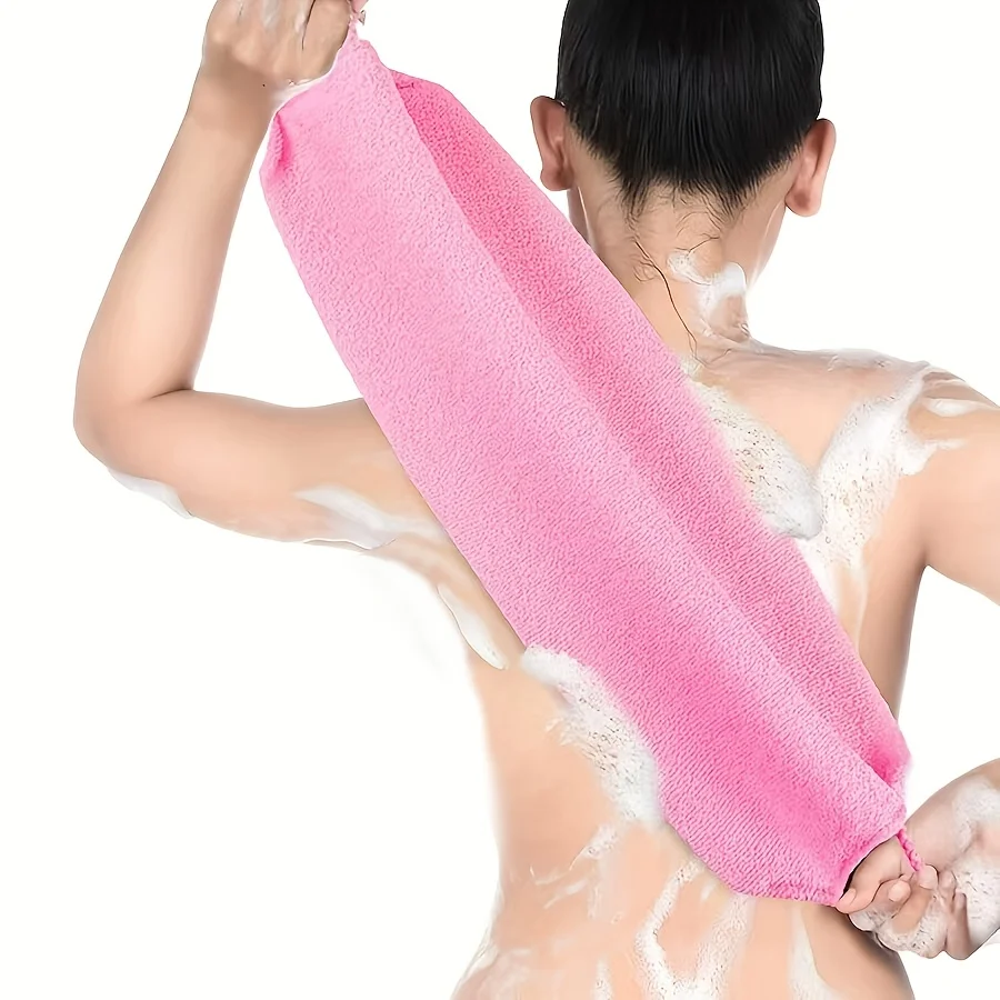 Long Body Back Scrubber Towel Strong Friction Exfoliating Dead Skin Remover Household Shower Bath Towel