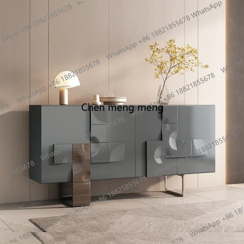 

Italian Minimalism Vestibule Living Room Cabinet Originality Luxury Store Decorative Cabinets Home Furniture Szafki Salonu FYLC