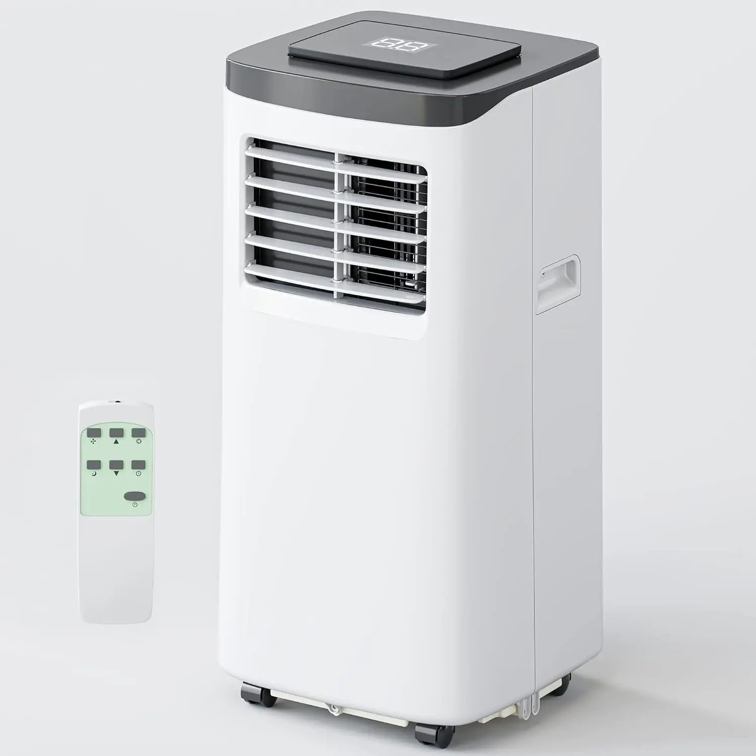 

Summer New 10000BTU Portable Air Conditioners - Portable AC Unit with Built-in Dehumidifier Fan Mode for Room up to 450 sq.ft.