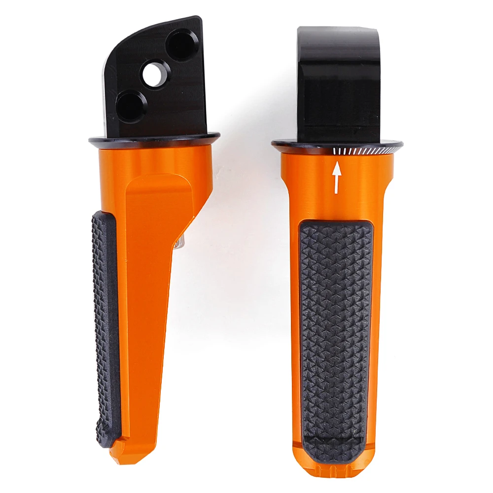 Rear Foot Pegs Passenger Pedal For KAWASAKI ER-6F Z400 Z650 Z750 Z750R Z800 Z900 Z900RS Z1000 Z1000R ZX-6R ZX-10R ZZR1400 view 3