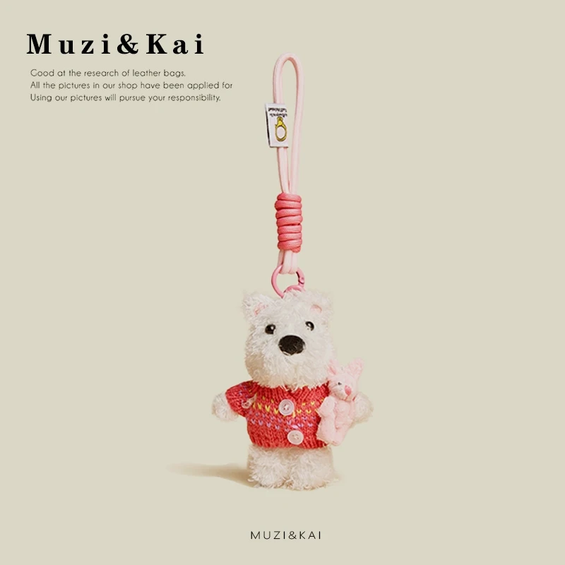 

Muzikai Pendant Cartoon Plush Doll Doll Keychain Bag Accessories Birthday Gift Couple Gift Anniversary Gift