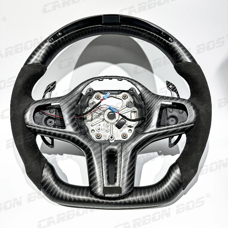 

Руль из карбона M Sport напрямую от производителя для BMW G-серии G20 G21 G22 G23 G26 G80 G81 G82 2023 2024 M3 M4 M5