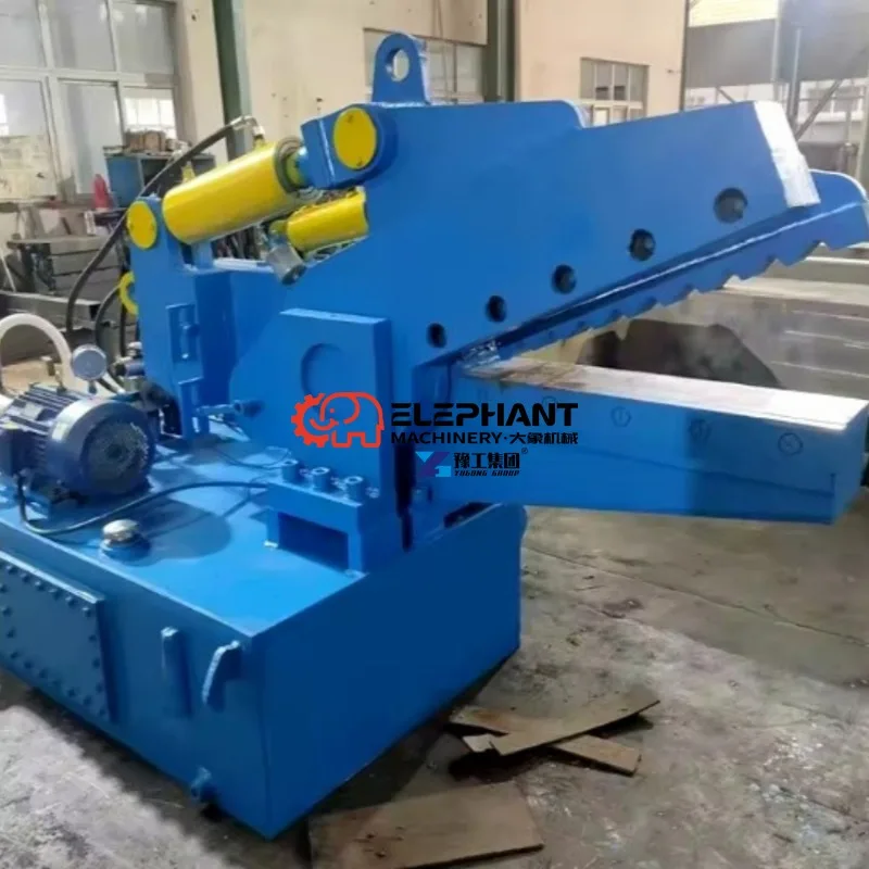 Hydraulic Mechanical Recycling Heavy Duty Scrap Metal Aluminum Steel Iron Plate Recycling Shearing Machine Alligator Cutting