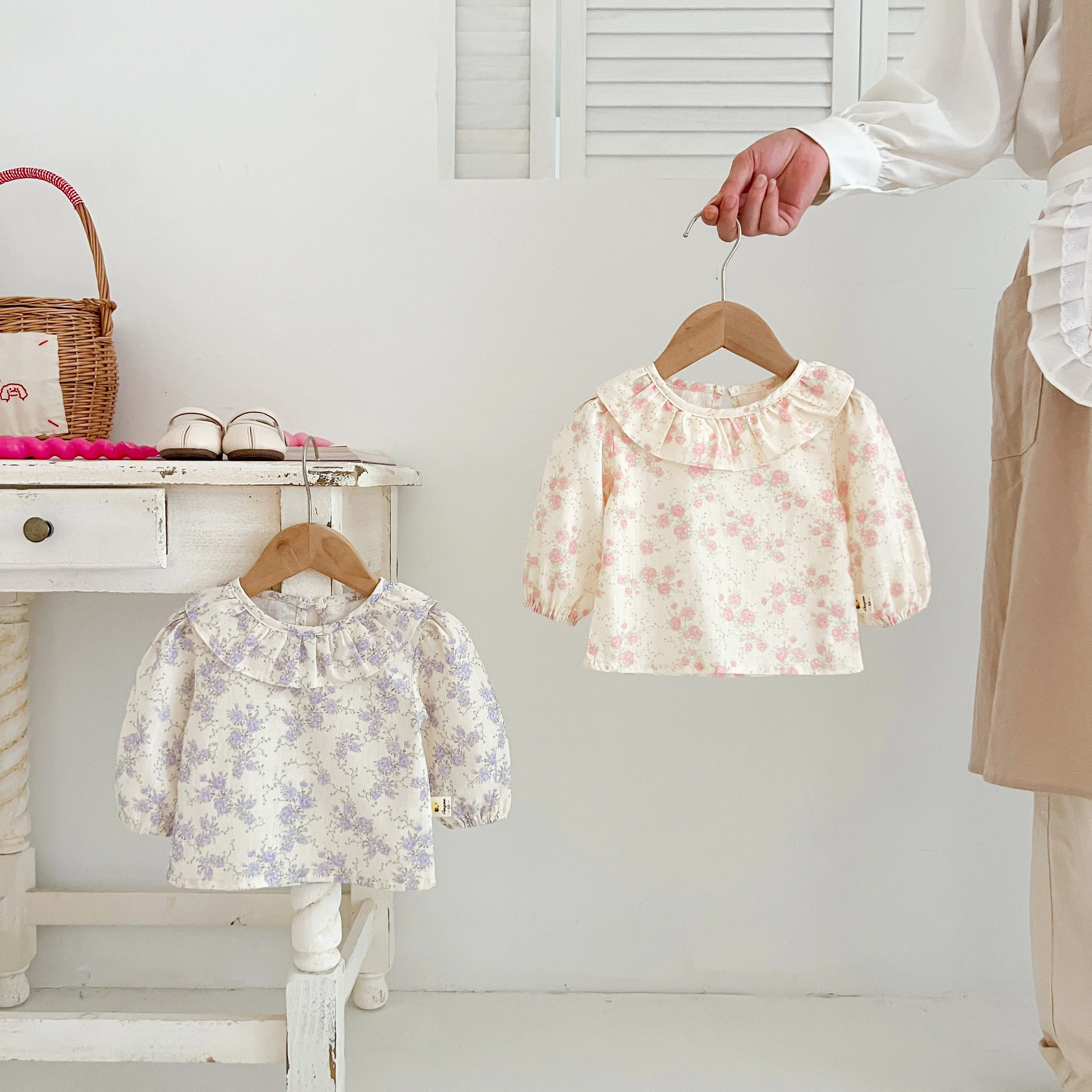 Autumn New Arrival baby Clothing: Soft, Skin-Friendly, Breathable, Nature-Inspired, Cute and Comfortable Shirt for Girls