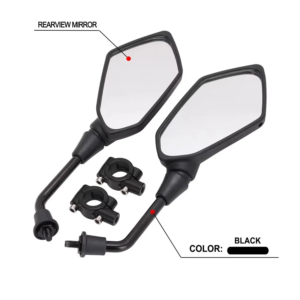 

Light Bee X/S Off-Road Electric Bike Handlebar Rearview Mirror with Wide-Angle Reflective Mirrors (Left & Right)