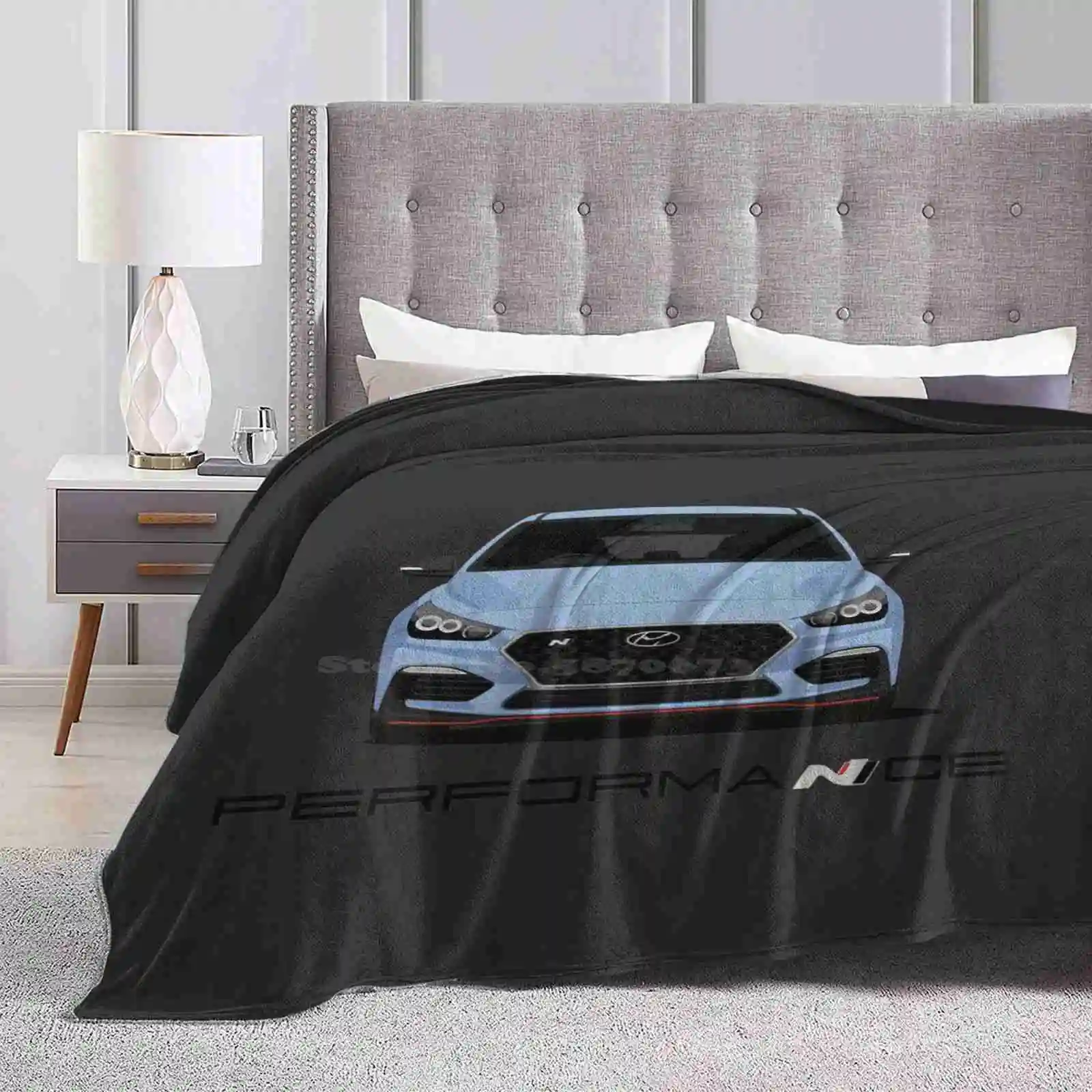

Всесезонное удобное теплое мягкое одеяло I30N (синий) для Hyundai I30N N Performance Hot Hatchback Fastback Sportscar