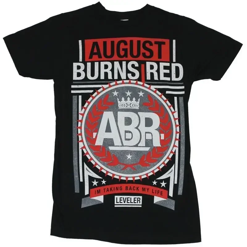 August Burns Red Adult New T Shirt Leveler I m Taking Back My Life Crest