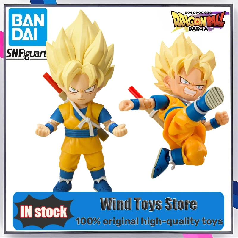 

В наличии 100% оригинал BANDAI S.H.Figuarts Dragon Ball DAIMA Son GOKU аниме игрушечные фигурки модель из ПВХ фигурка кукла подарок