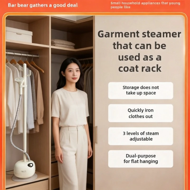 

Vertical Household Mini Garment Steamer Handheld Steam Electric Iron Clothes Ironing Machine