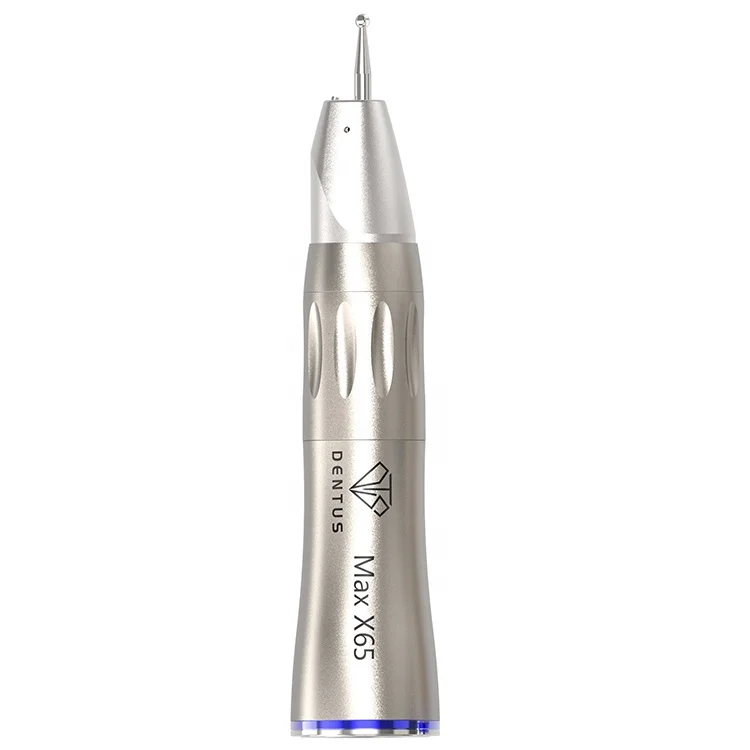 1:1 Straight handpiece  contra angle without optic  internal  water channel simple spray dental equipment X65