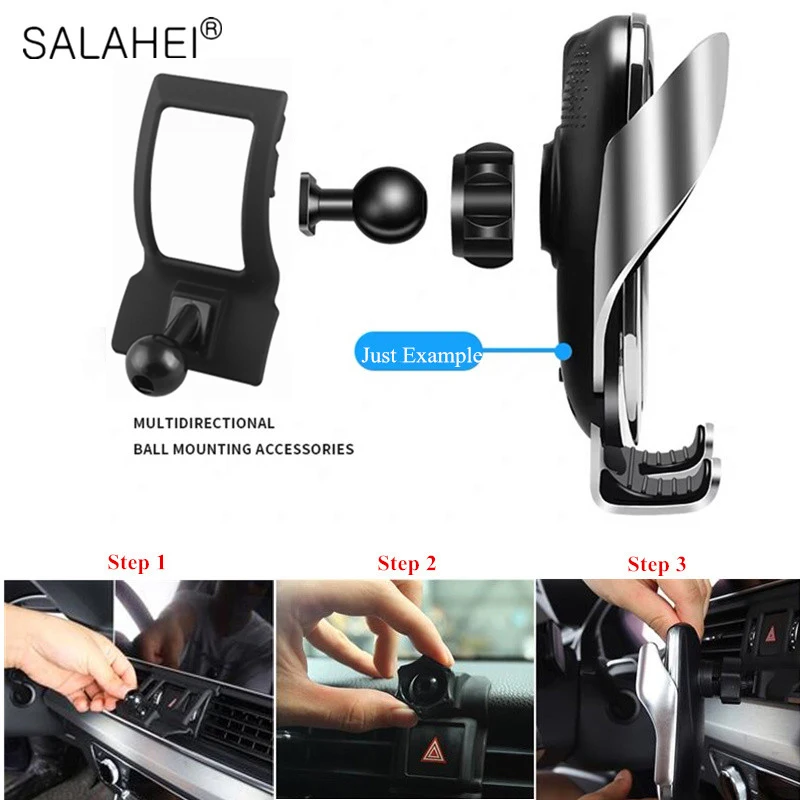 Phone Stand For Toyota C-HR 2017 2018 Car Air Vent Mobile Phone Cellphone Holder Stand Mount Cradle Clip For CHR 2017 2018 2019